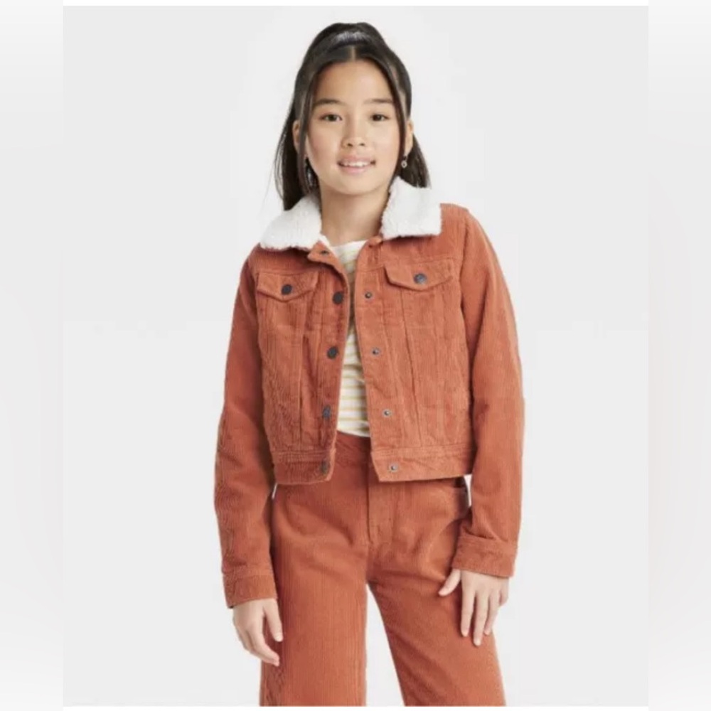 Cat & Jack Fleece lined corduroy jacket